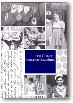oral history evaluation booklet