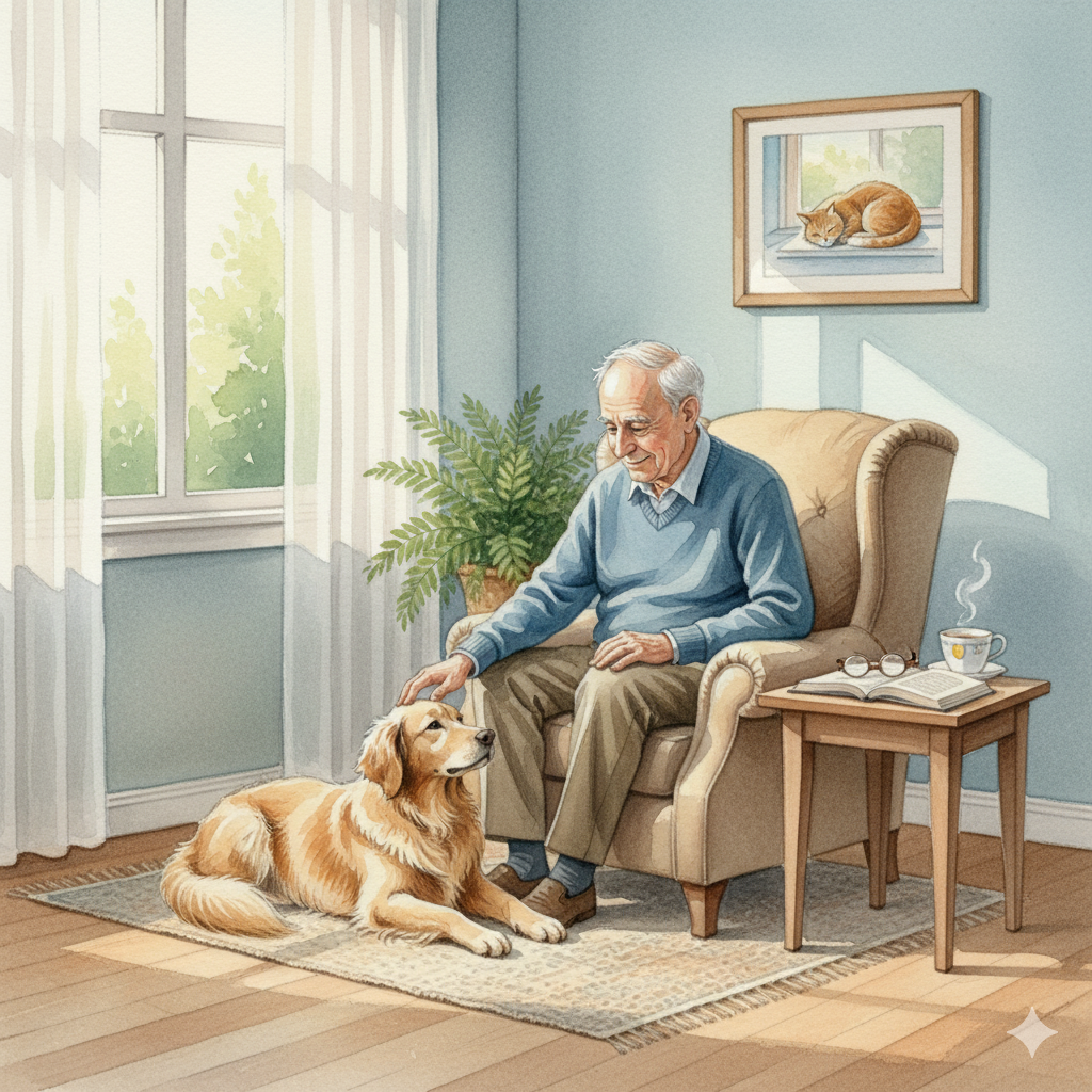 Would A New Pup Be Good For Dad?